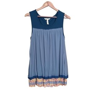 Women's Matilda Jane Layered Tulle Tunic Tank Top Small